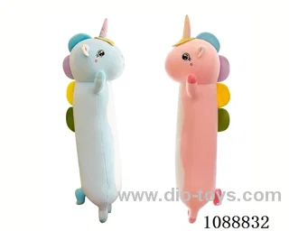 103CM colorful unicorn throw pillow doll