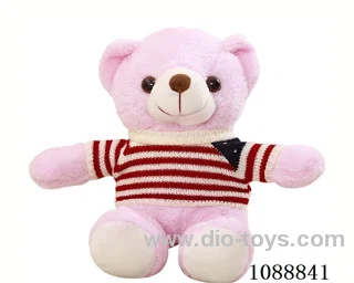 30CM pink sweater Teddy Bear doll