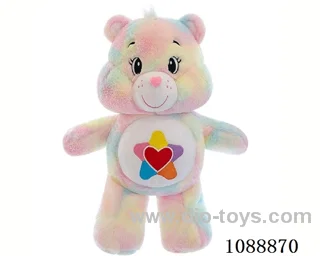 32CM big-eyed rainbow bear doll
