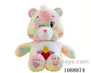 47CM Winking rainbow bear doll