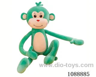 71CM long-legged monkey throw pillow doll