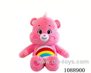 27CM pink cartoon teddy bear doll