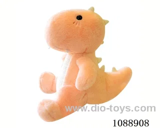 40CM pink one-horned dinosaur doll