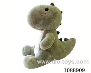 25CM gray one-horned dinosaur doll