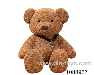 35CM love chain brown teddy bear doll