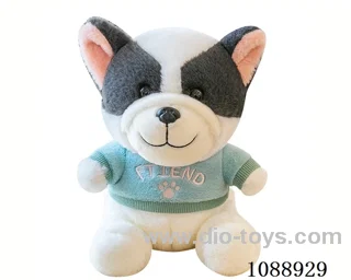 25CM sweater bulldog doll