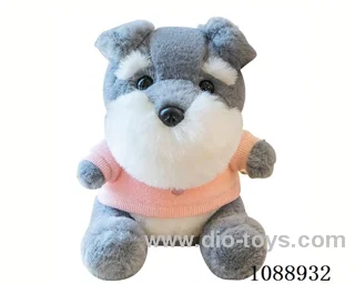 25CM sweater Schnauzer doll