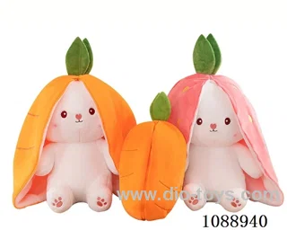35CM strawberry carrot rabbit doll