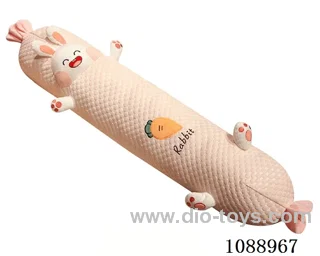 75CM rabbit ice bean long throw pillow doll