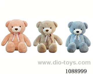 110CM ribbon teddy bear doll