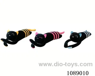 100CM striped cat pillow