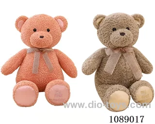 81CM hug pillow bow tie bear doll