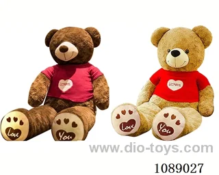 77CM love sweater Teddy bear doll