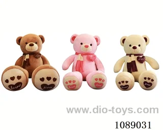 97CM scarf teddy bear doll