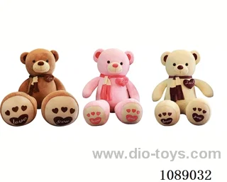 117CM scarf teddy bear doll