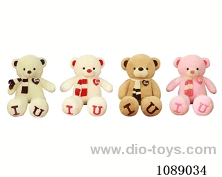97CM scarf teddy bear doll