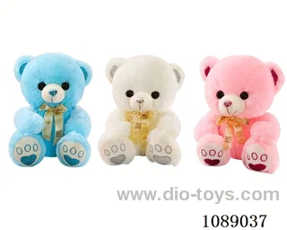 45CM ribbon hugging bear doll
