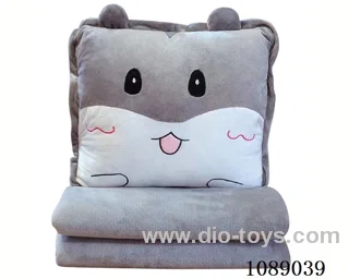 Hamster hand warmer blanket 3-in-1 100*80 air-conditioned quilt