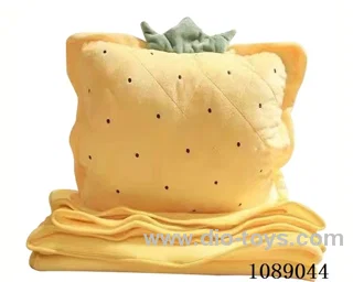 Pineapple hand warm pillow blanket 3-in-1 100*80 air conditioning quilt