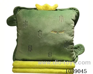Cactus hand warmer pillow blanket 3-in-1 100*80 air conditioning quilt