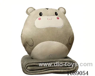 Hamster hand warmer pillow blanket 3-in-1 95*80 air-conditioned quilt