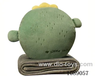 Cactus hand warmer pillow blanket 3-in-1 95*80 air conditioning quilt