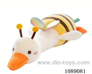 105CM bee white goose doll