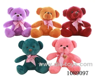 Bow tie bear doll