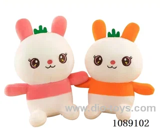 Colorful rabbit doll