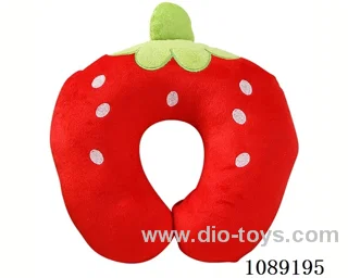 Strawberry U-shaped pillow