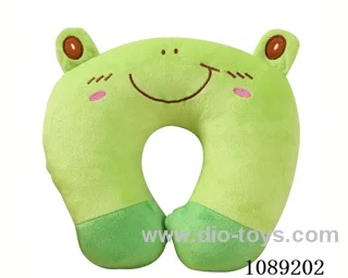 Frog U-shaped pillow