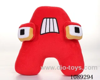 Plush letter A