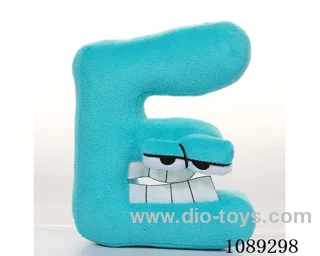 Plush letter E