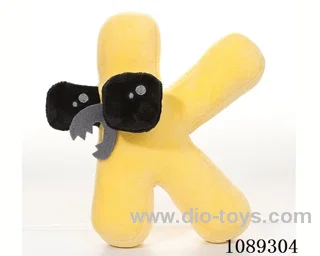Plush letter K