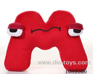 Plush letter M