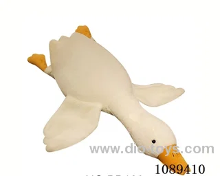 90CM large white goose throw pillow
