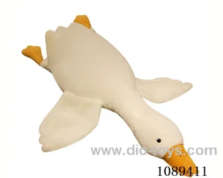 130CM large white goose throw pillow