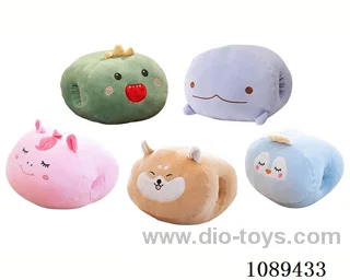 Animal hand warmer pillow