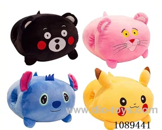 Cartoon animal hand warmer pillow