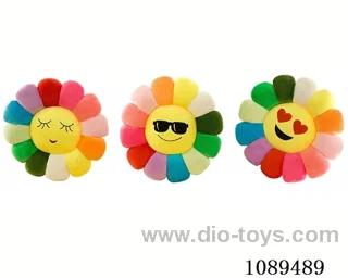 38CM colorful sunflower throw pillow