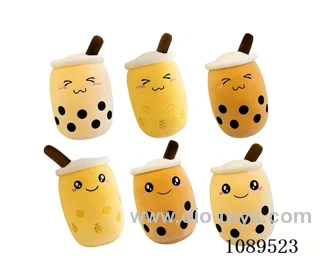 24CM milk tea cup pillow