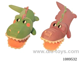 70CM big tooth crocodile throw pillow