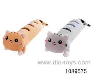 50CM long cat throw pillow