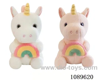 40CM rainbow unicorn