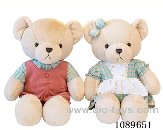35CM garden bear throw pillow