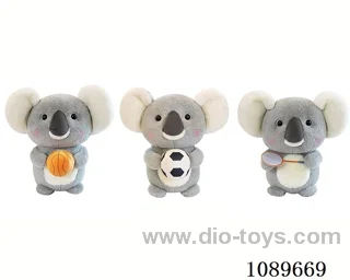 25CM sports koala throw pillow