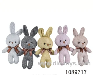 4 inch bow tie rabbit pendant
