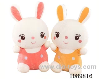 40CM striped sitting rabbit