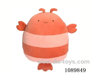 Lobster throw pillow