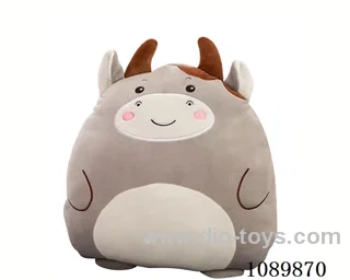 Cute cow throw pillow